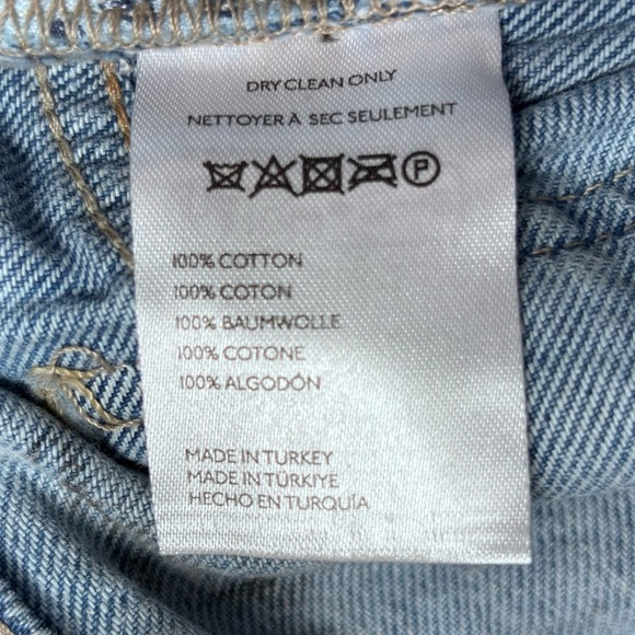 Free People We The Free Tinsley Baggy High-Rise Straight Leg Jeans 31S NWT - Picture 12 of 12